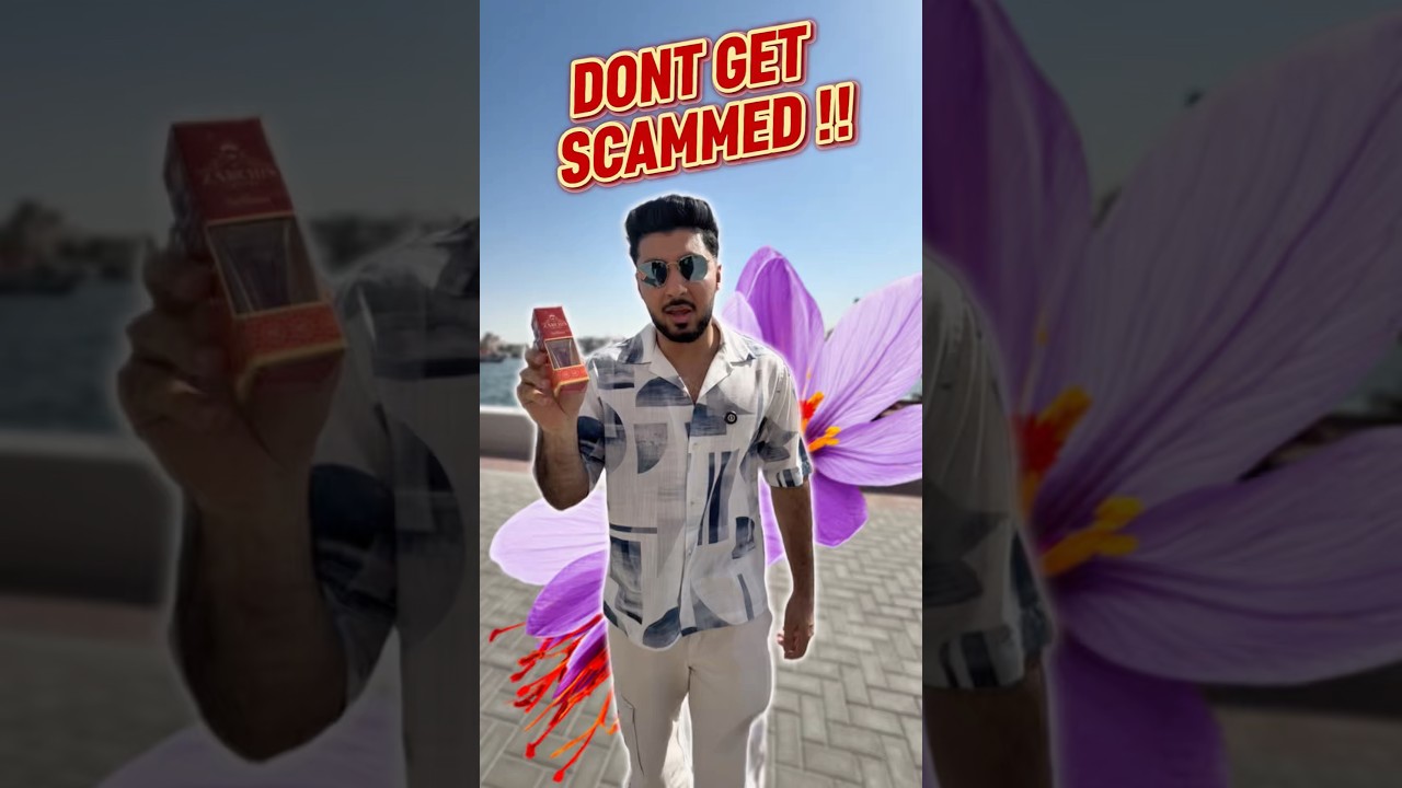 DON&rsquo;T FALL For This SCAMMMM! #saffron #viralvideo #spice #viralshort