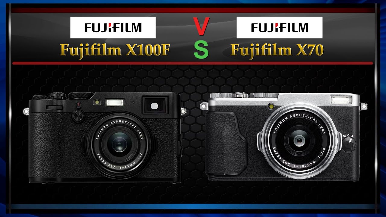 Fujifilm X100F vs Fujifilm X70 Comparison Video (Spec Comparison)
