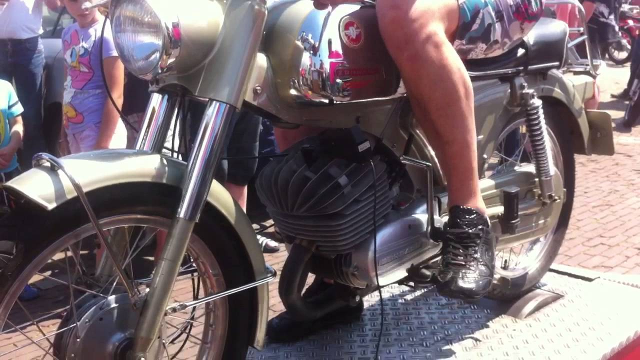Zundapp 125cc op de testbank