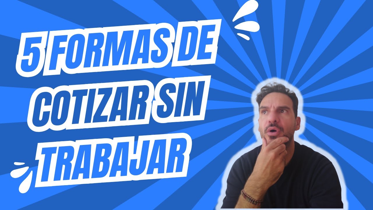 ✅ 5 formas de COTIZAR SIN TRABAJAR 👏🏻