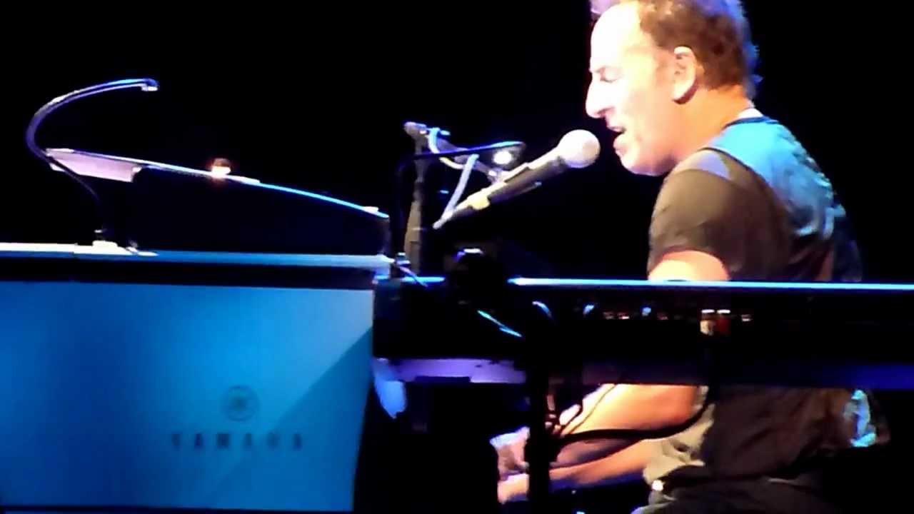 bruce springsteen - for you (solo piano) paris 2012