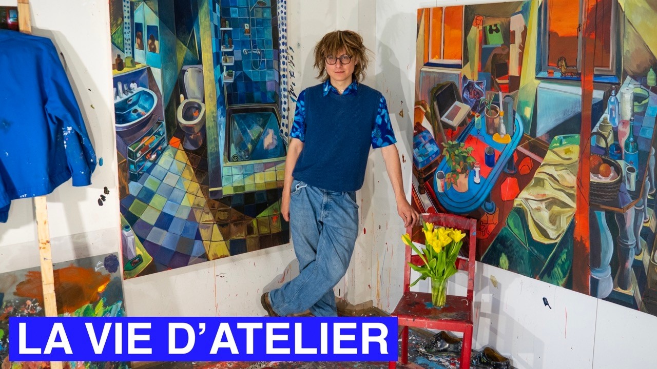 La vie dans l&rsquo;atelier d&rsquo;un artiste peintre ⭐️⭐️⭐️ - art vlog 40
