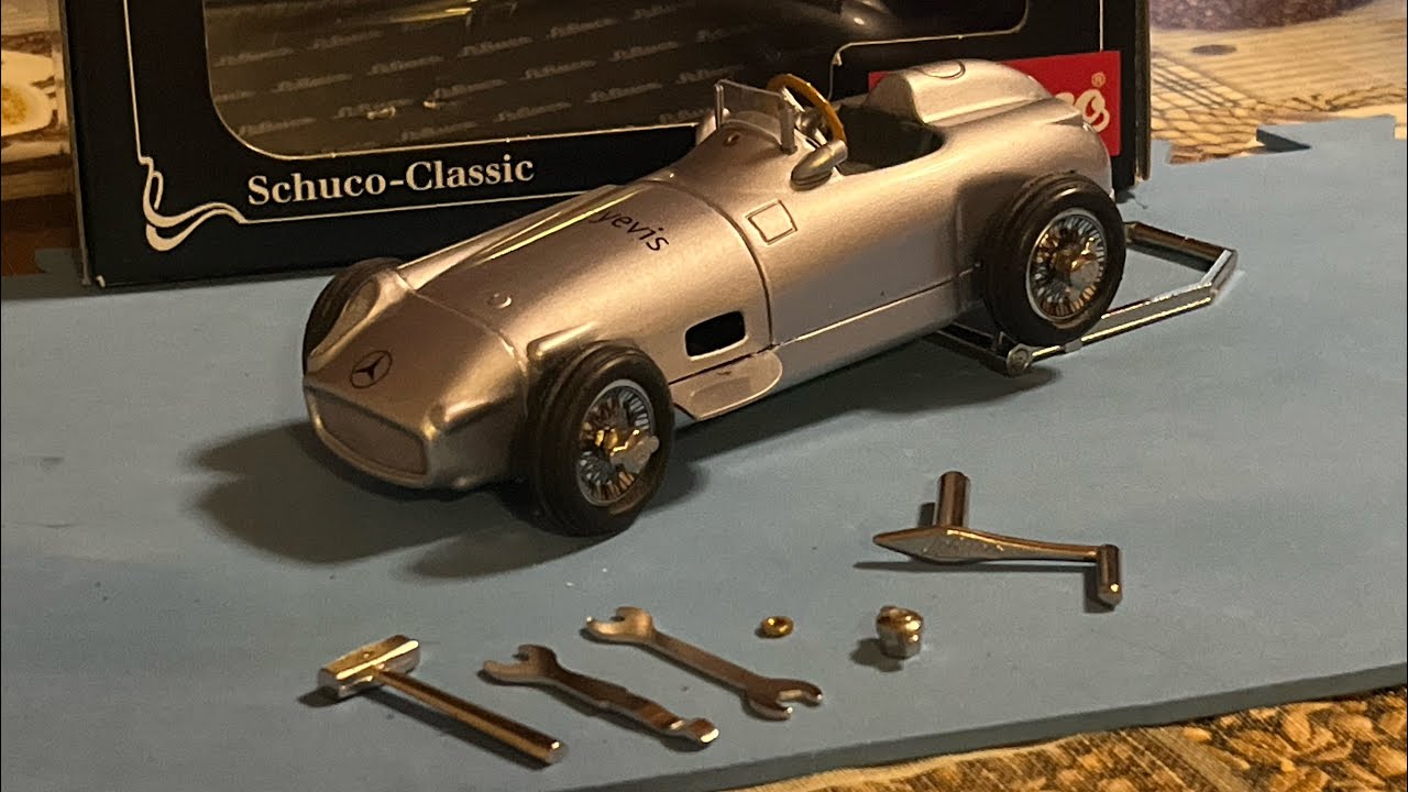 Mercedes Benz W196 de la marca Schuco Studio 7 año 2003 colección tío kike 👀👀🙌🏽🙌🏽👍👍🇪🇸🇪🇸
