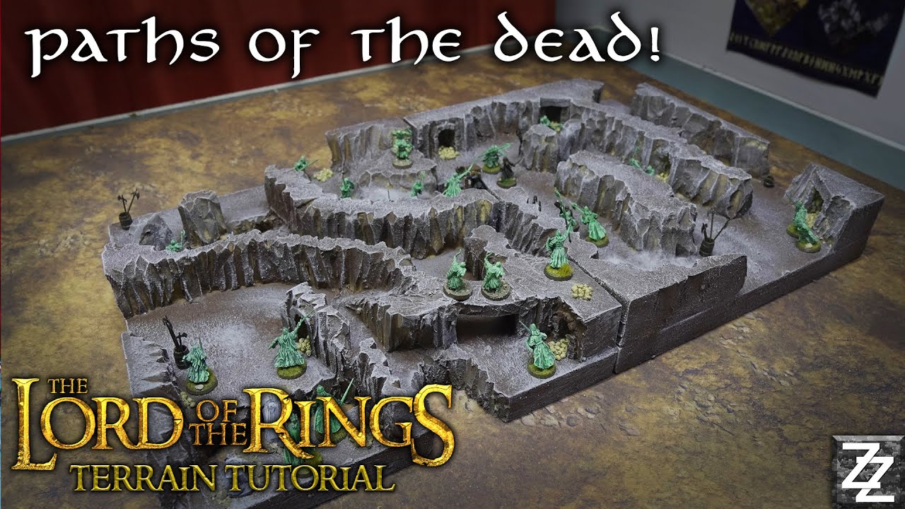 Dungeon Terrain SPEEDBUILD! ~ Path of the Dead!