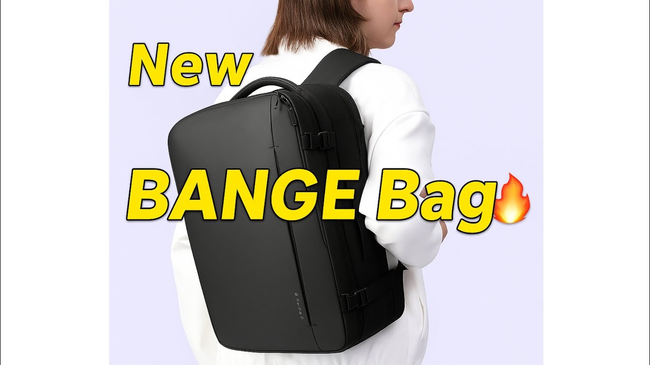 New BANGE bg1909 Bag Laptop? Travel? এক ব্যাগেই সব BANGE Best Bag 2025 অফিস  ট্রাভেল পারফেক্ট ব্যাগ