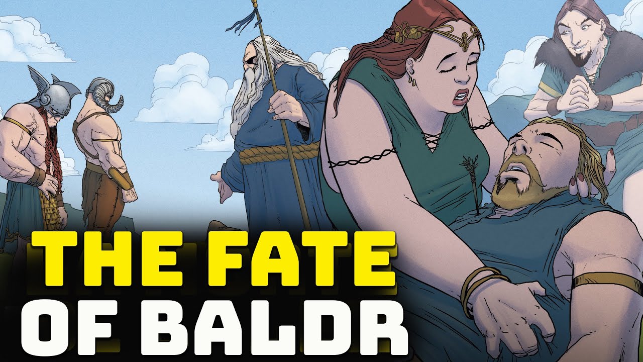 Loki and the Sad Fate of Baldr ( Balder/Baldur) the Most Beloved of the Gods - Animated version