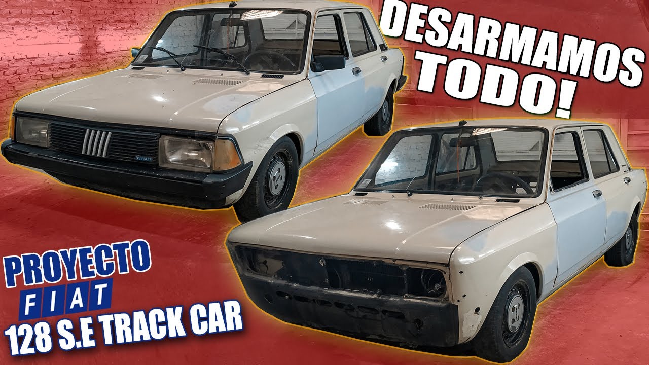 DESARMAMOS TODO EL SUPER!! | Cómo desarmar Paragolpes, Giros, ópticas, etc. FIAT 128 | Lucho Jiménez