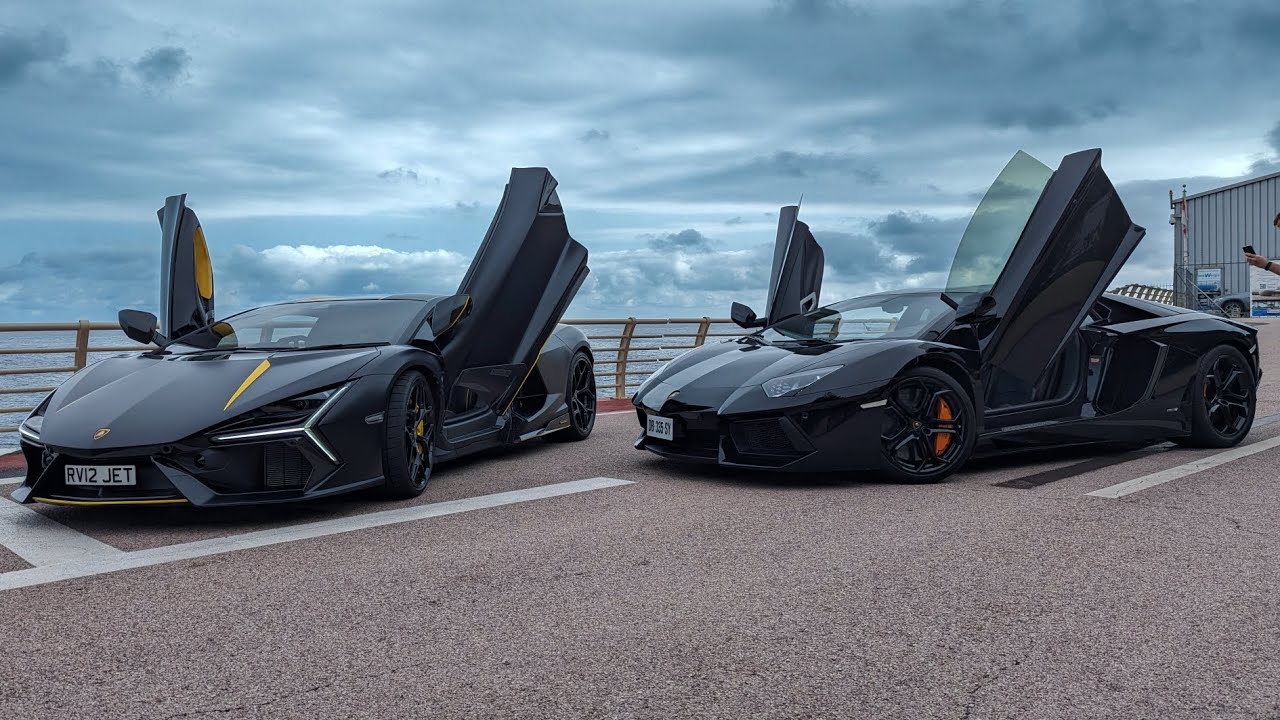 IL M'A CHOQUÉ ! 🤯 LAMBORGHINI AVENTADOR DANS MONACO + Convoi rarement vu ! #monacolifestyle