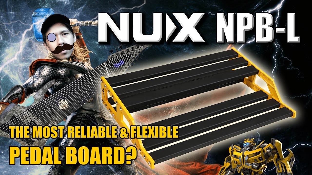 Pedal Board Paling Flexible Di Dunia... NUX NPB-L Bumblebee Pedal Board