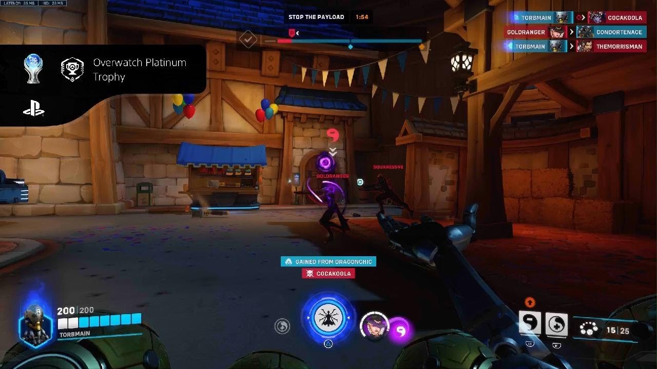 Unlocking Overwatch Platinum Trophy