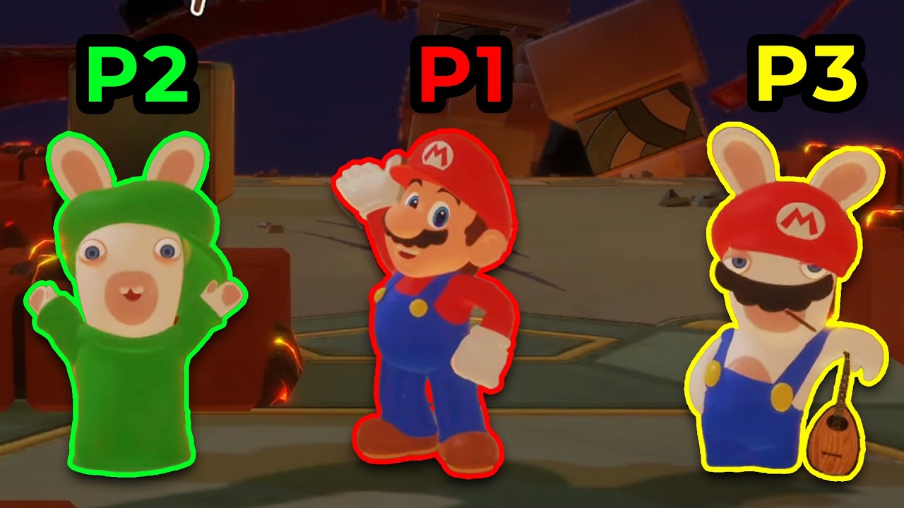 Co-op Mario + Rabbids BUT We 100% The Game!