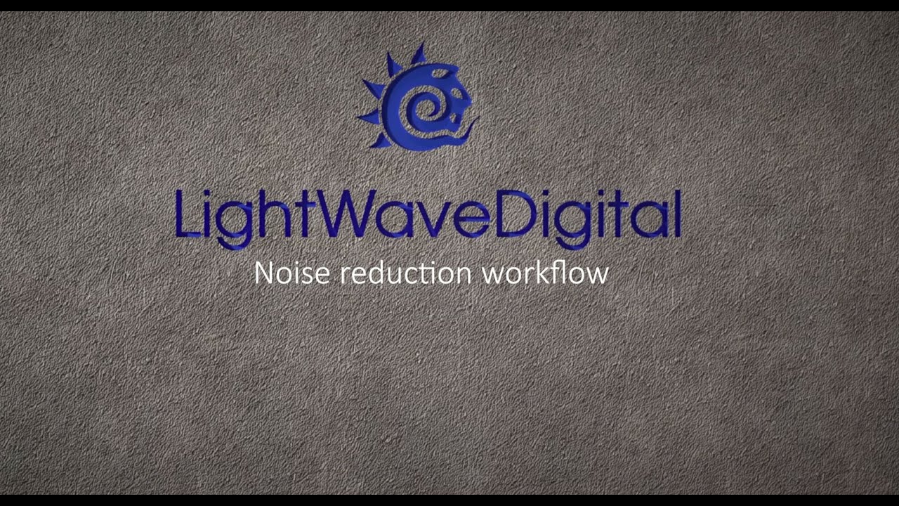 Lightwave 3D -  Noise reduction workflow