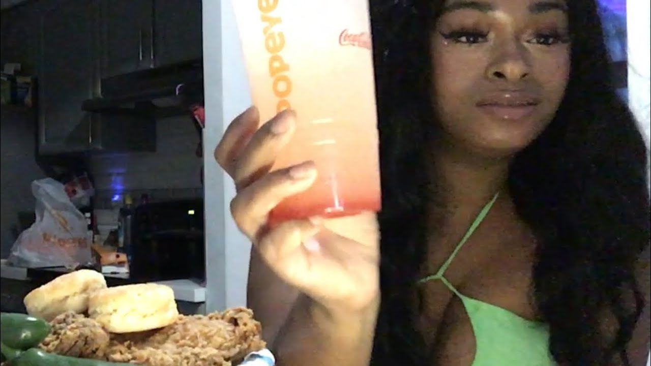 🔥Popeyes burping mukbang🔥Burping Story time… OH NO SHE DIDN’T!!! Please subscribe 💋🫶🏽