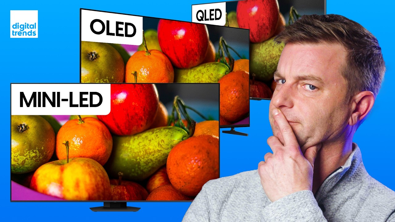 OLED, QLED или Mini-LED? Какой телевизор выбрать в 2025 году?