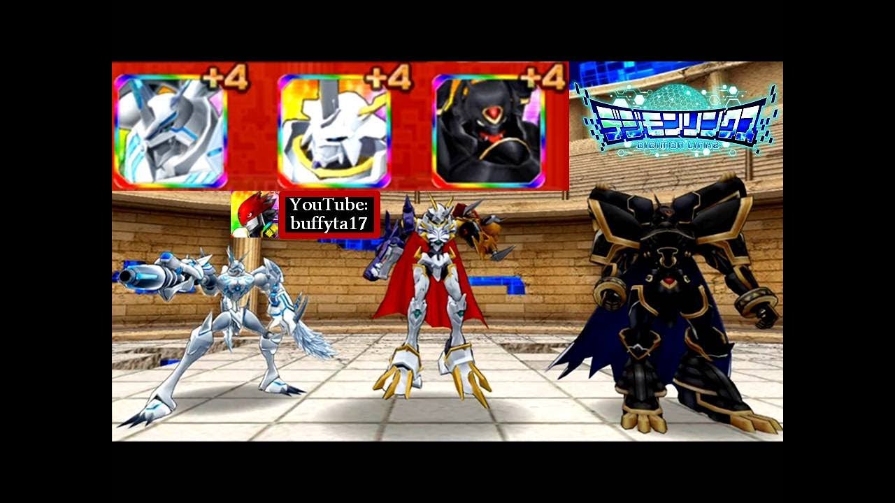 Digimon Linkz Battle VS Omegamon Merciful Mode, Omegamon X & Alphamon