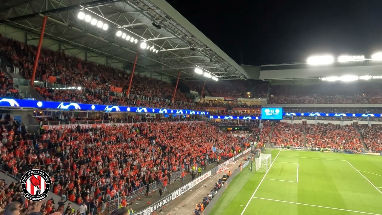 Voor de kleuren, de club en de stad : PSV-Rangers FC : 30-08-2023 : 5-1 #championsleague