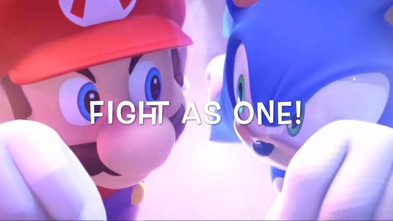 Mario and Sonic AMV: Fight As One (with lyrics)