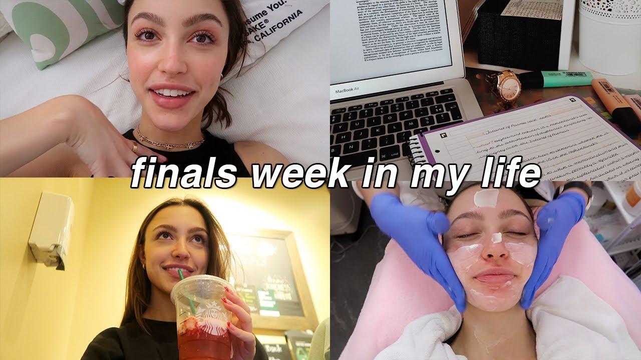 VLOG ★ it's finals week at college...