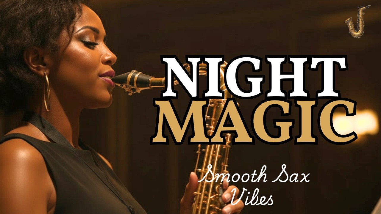 Moonlit Jazz 🌕 Smooth Sax for Night Relaxation, Lunar Calm & Moonlight Nights