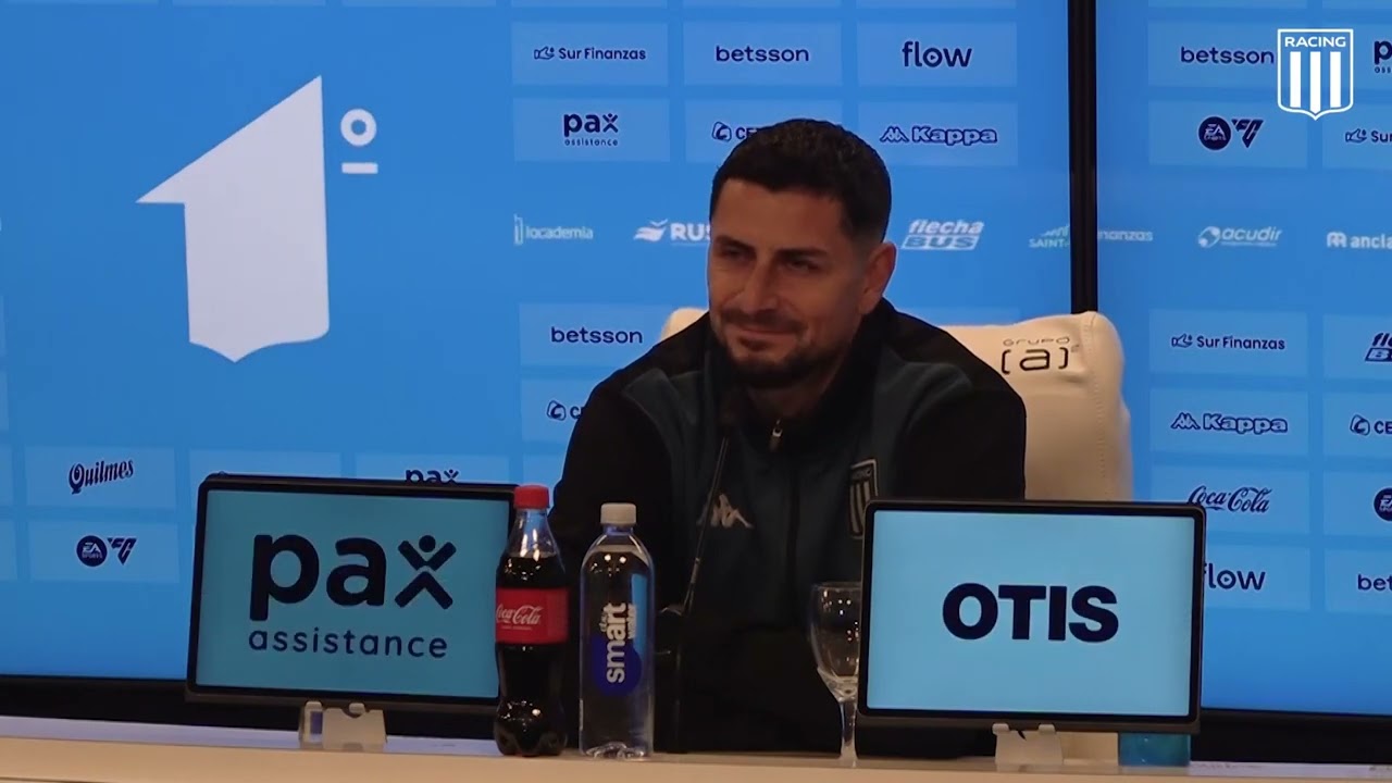 Conferencia de prensa de Gabriel Arias | Fecha 5 - Racing 1 vs Tigre 2 (15/8/2025)