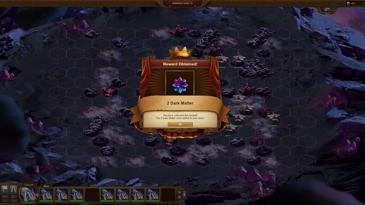 Dark Matter Site (Space Age Space Hub) [Forge of Empires]