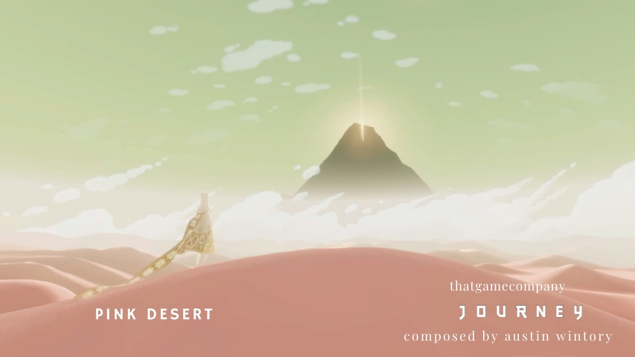 Journey | Pink Desert | Music & Ambience ASMR