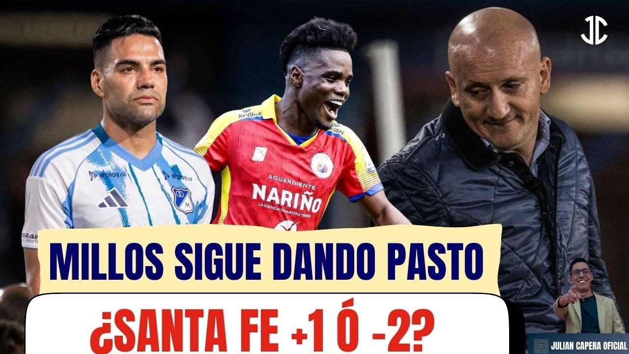 🚨Ⓜ️ MILLONARIOS SIGUE DANDO PASTO Y SE HUNDE EN EL BARRO 🦁🧮 ¿SANTA FE SALVA UN PUNTO O PIERDE DOS?