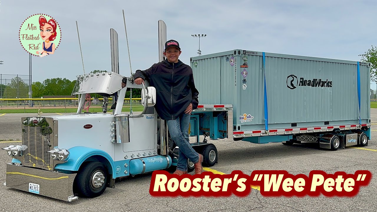 Кастомный Peterbilt Ride-Along & Tour от Rooster «Wee Pete»
