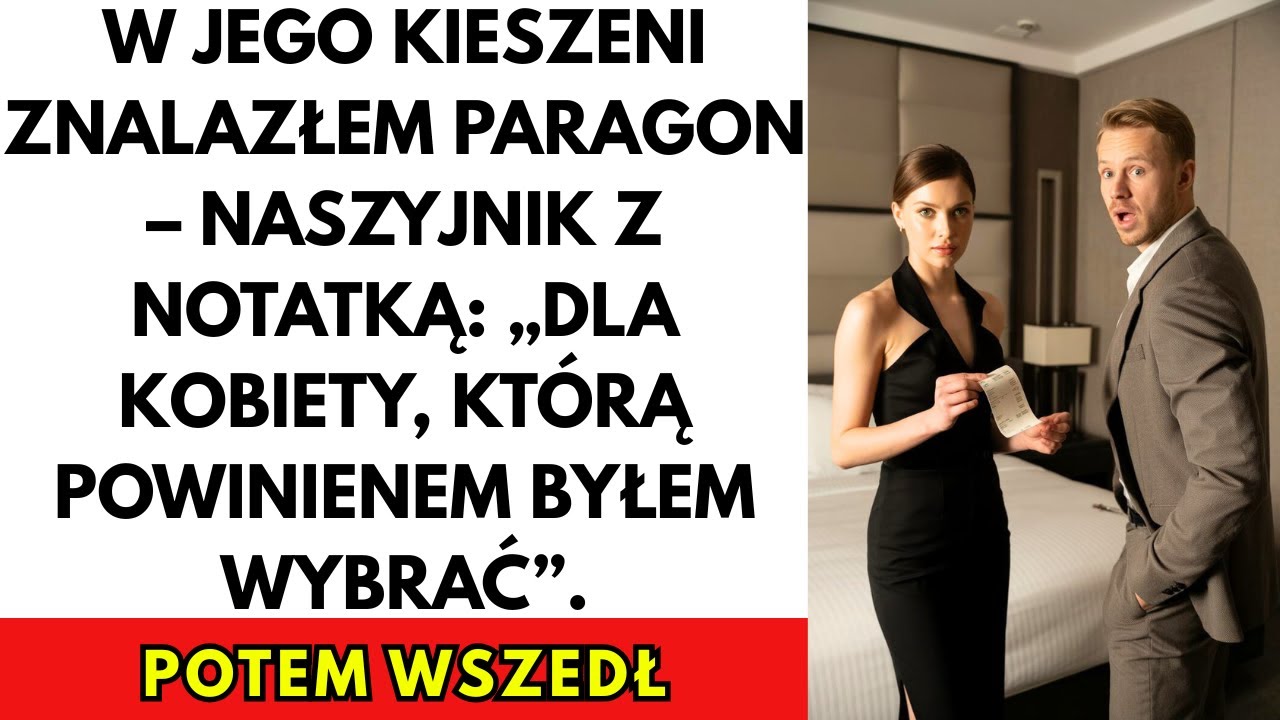 Znalazłam Paragon Za Naszyjnik W Jego Kieszeni — Kartka Mówiła „Dla Kobiety, Którą Powinienem Był...