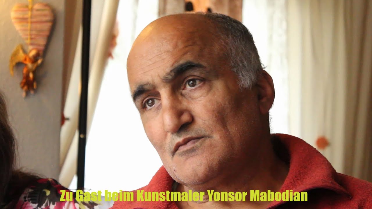 Zu Gast beim Kunstmaler Yonsor Mabodian in Hamburg