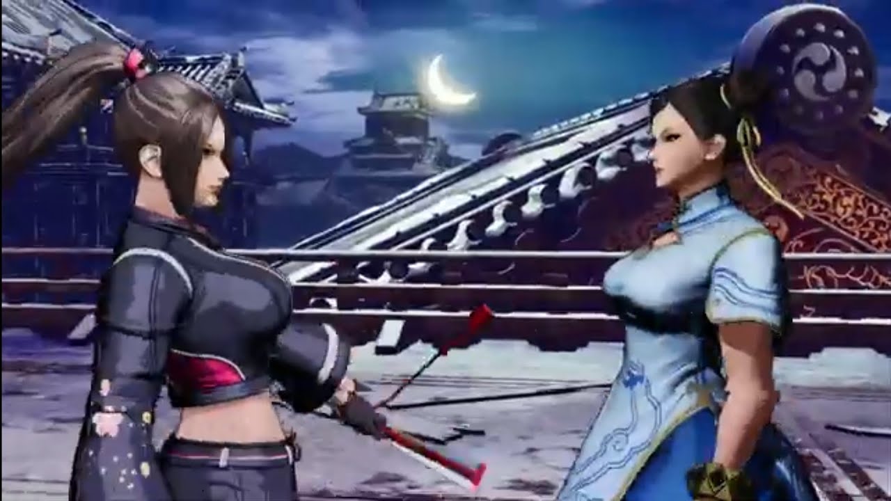 Mai vs Chun-li Fatal Fury