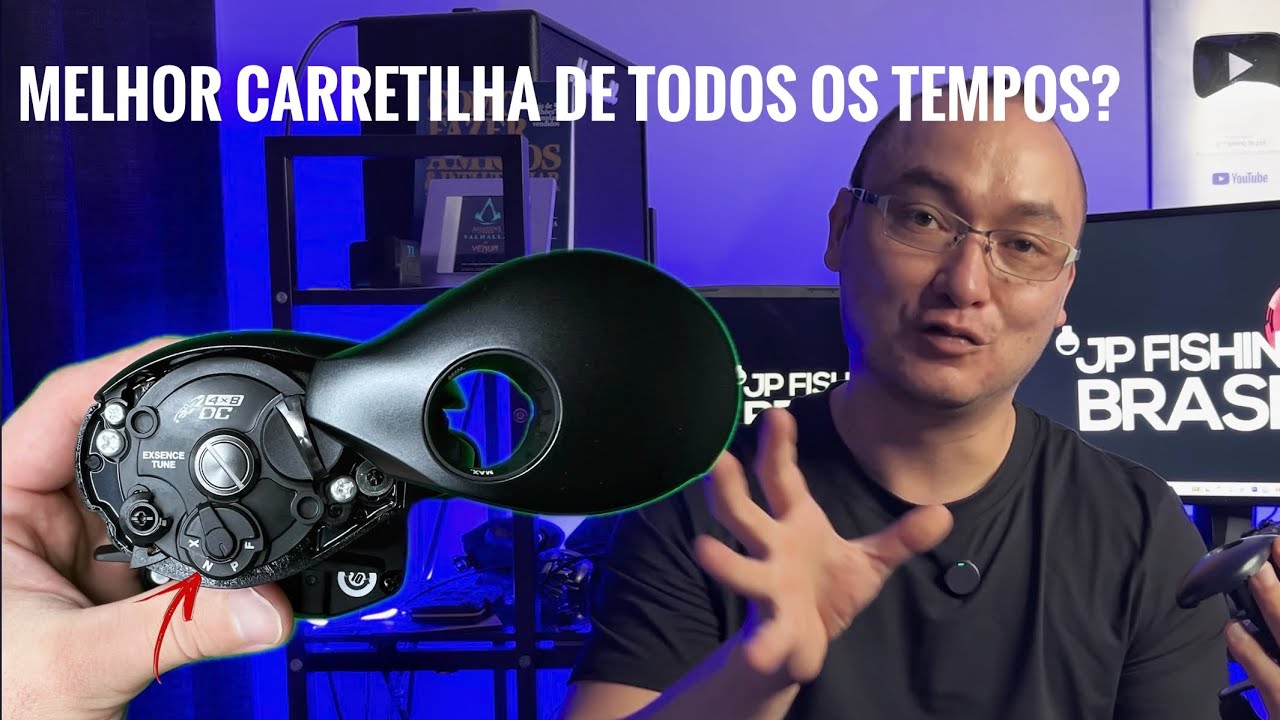 TUDO SOBRE A MELHOR CARRETILHA DE TODOS OS TEMPOS! Exsence DC 4x8 tune 2022... Leia a descrição...