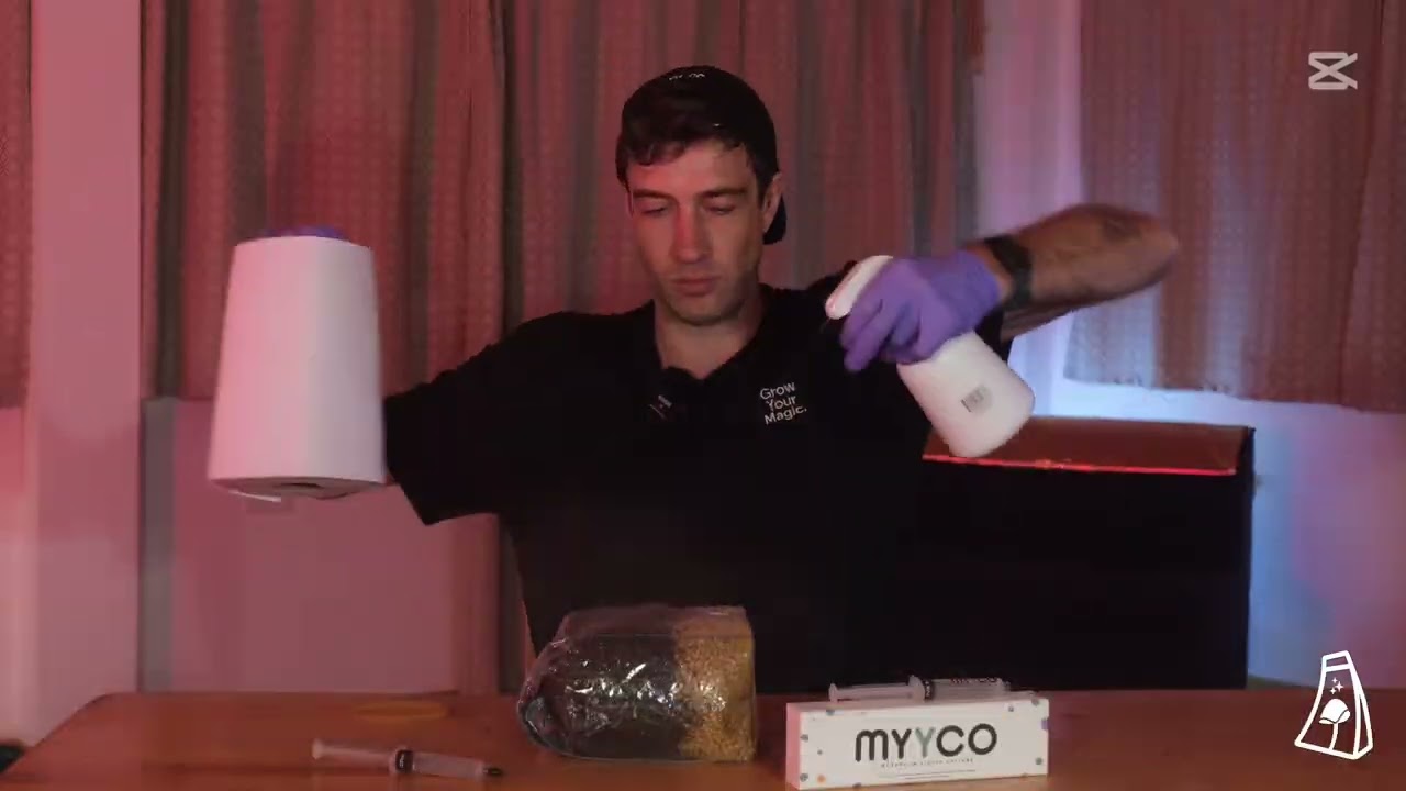 Inoculating a Magic Bag All-in-One Mushroom Grow Bag