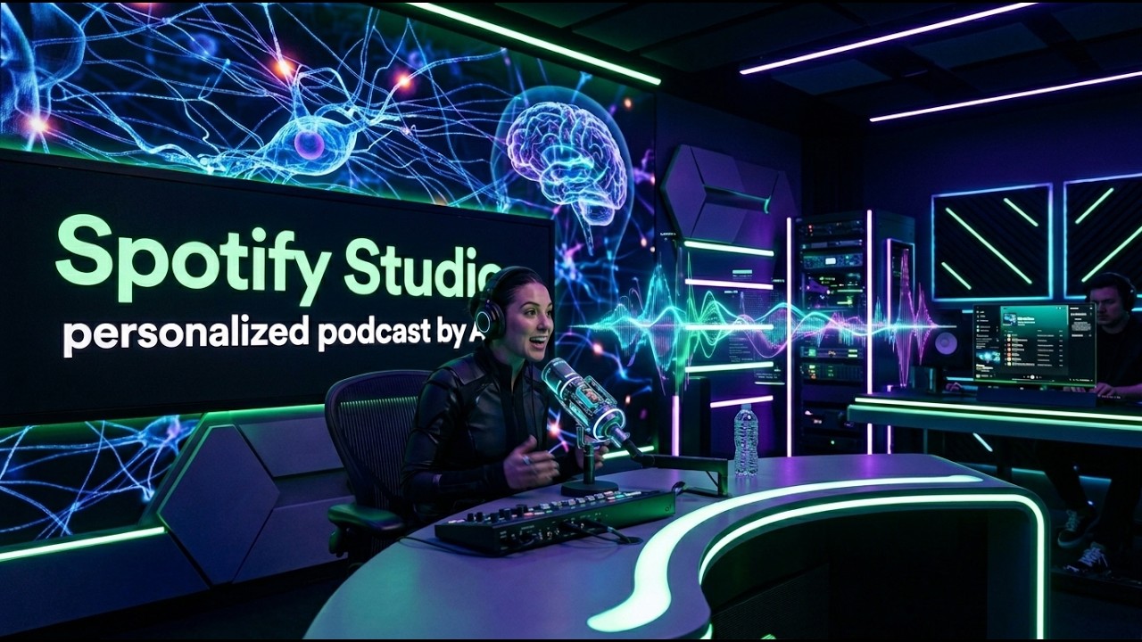 Персонализированный подкаст от ИИ в Spotify Studio #SpotifyStudio #SpotifyAI #SpotifyKI
