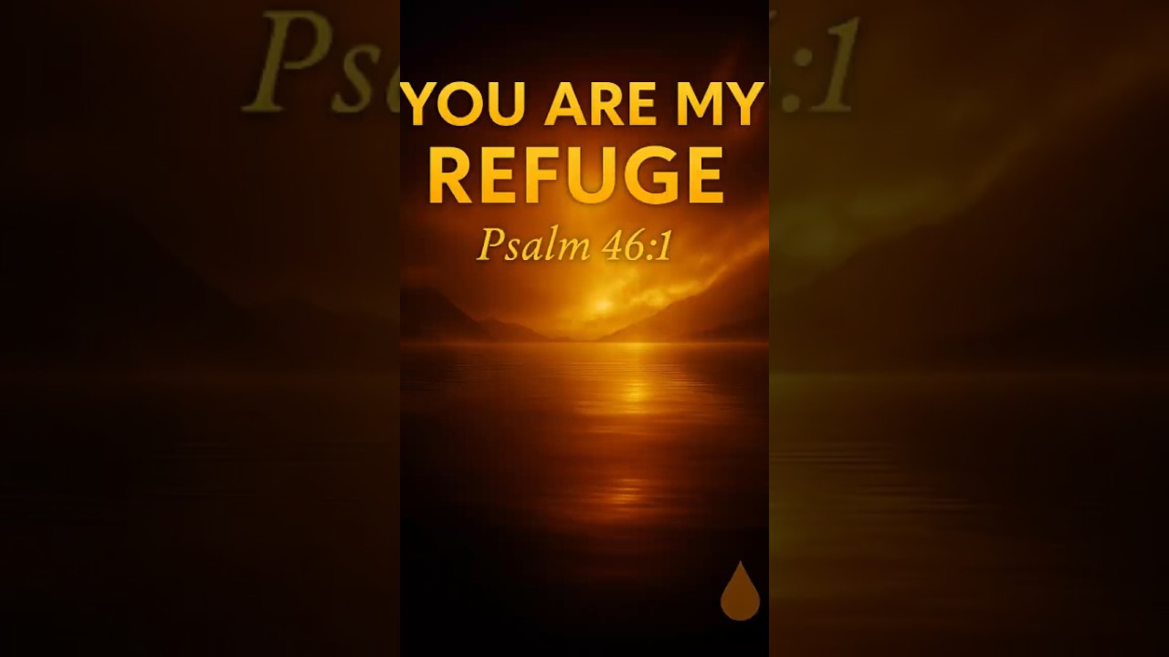 You Are My Refuge 🙏 | Psalm 46:1 Worship Song to Calm Your Soul | TruthDrop Worship