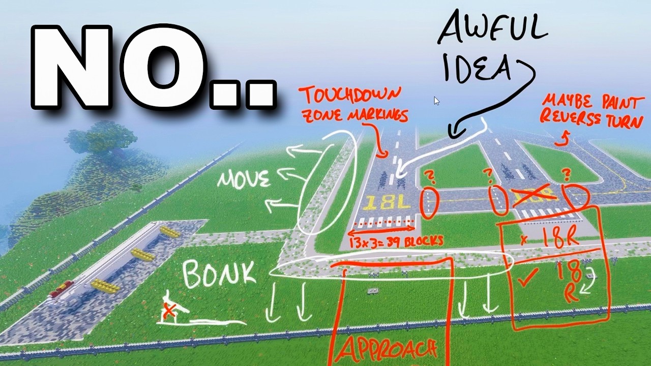 Airport Planner высмеивает ваши аэропорты в Minecraft (эпизод 4)