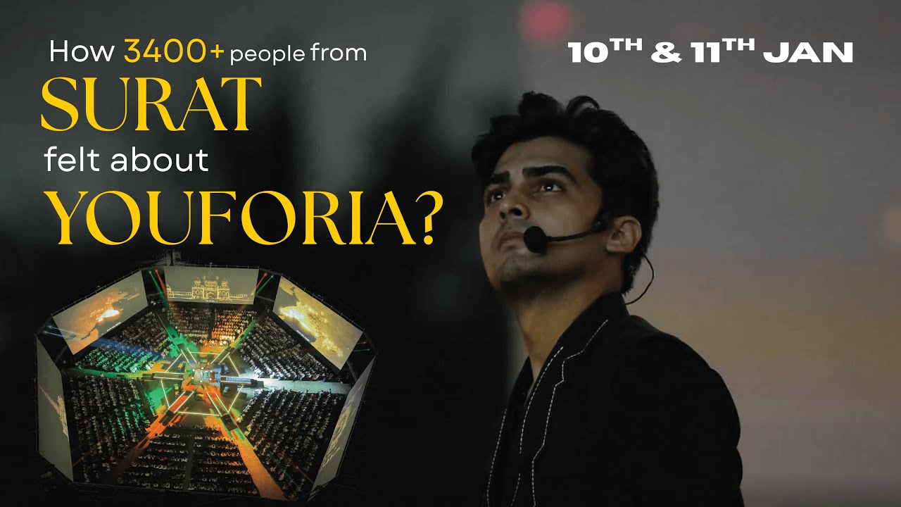 SURAT | YOUFORIA chp. पार्थ | 10th & 11th January 26&rsquo; | World's first HEXAIMMERSIVE visual concert 