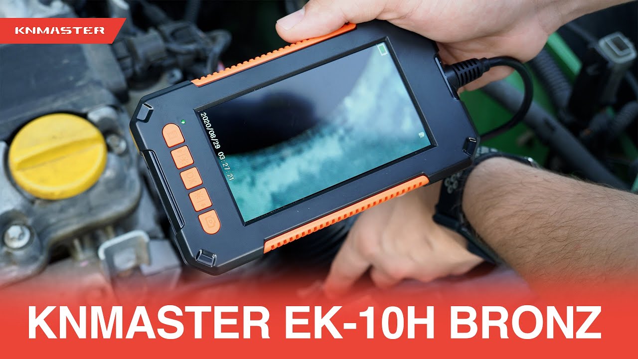 Knmaster Ek-10h Bronz Endüstriyel Endoskop Boroskop Yılan Kamera İncelemesi