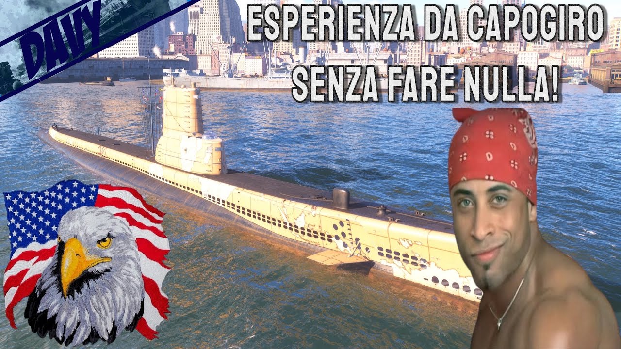 WORLD OF WARSHIPS ITA ► SOMMERGIBILE BALAO,UNA MINACCIA SILENZIOSA (succede l'impensabile..!)