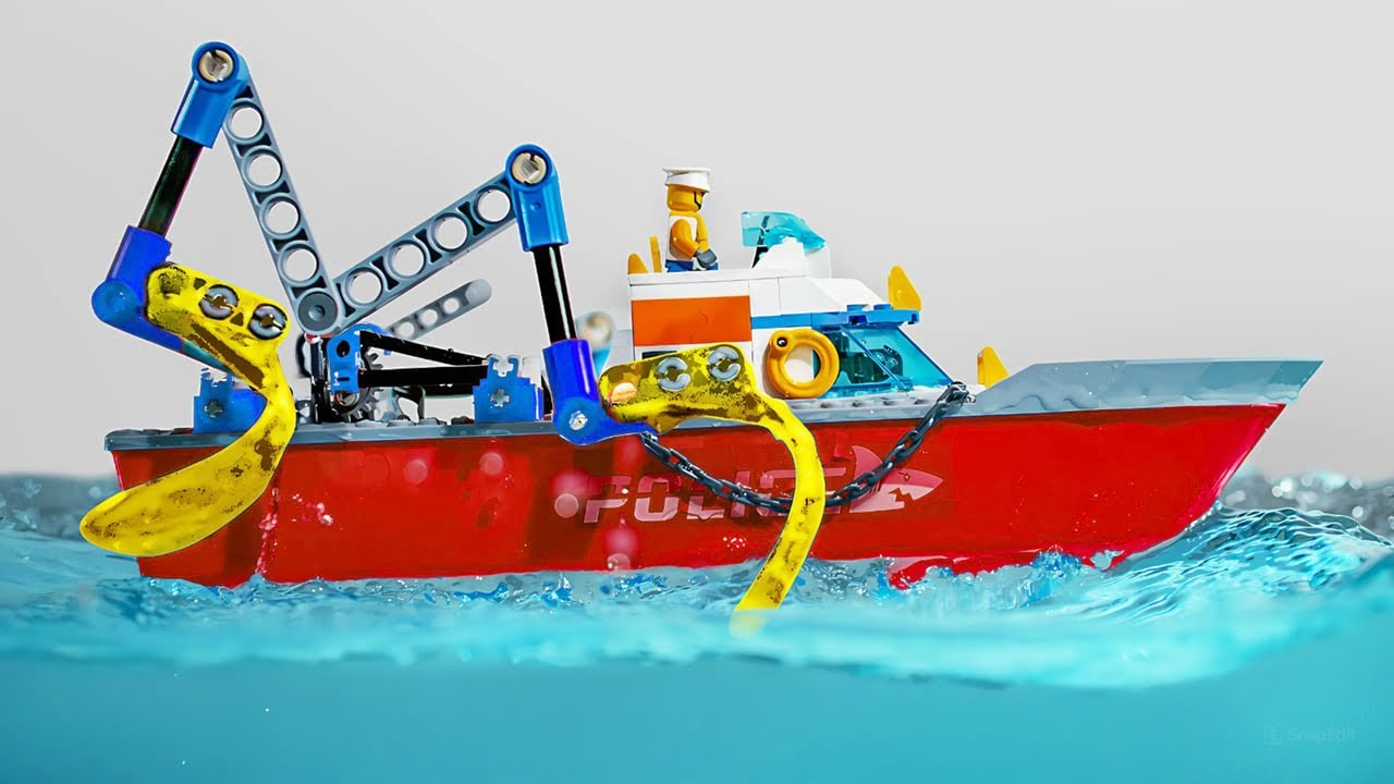 10 Ways to Power a Lego Boat | Experimental Engineering