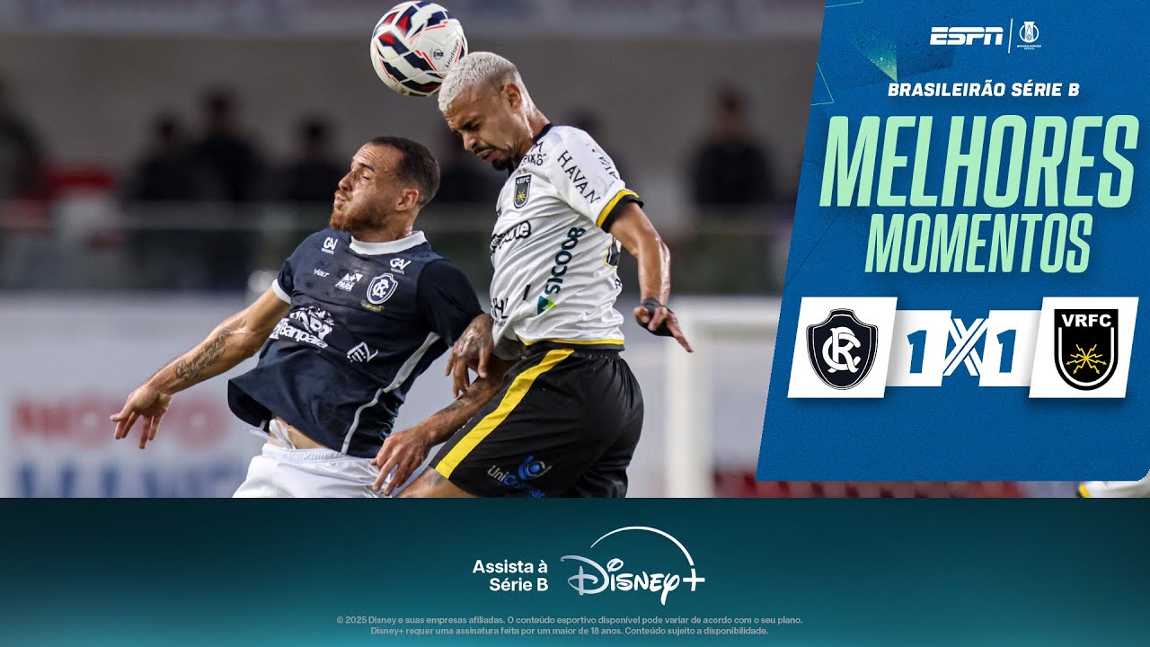 REMO e VOLTA REDONDA ficam no empate na Série B | Melhores Momentos