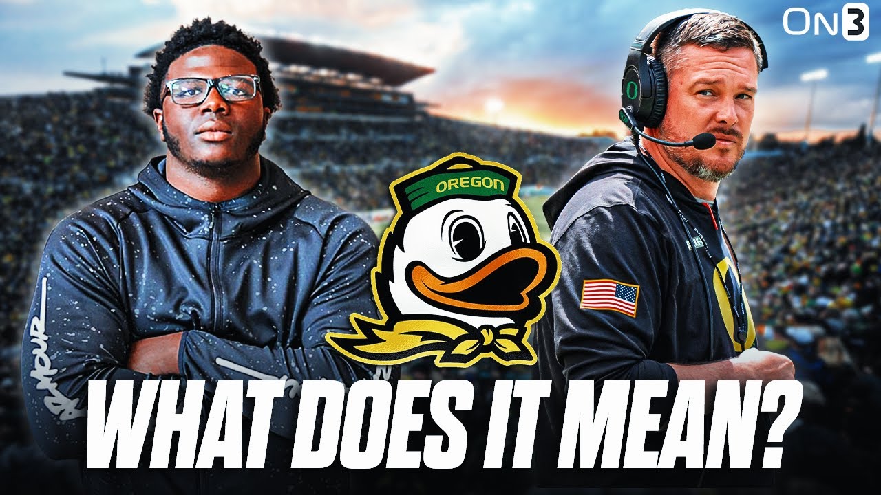 Oregon Ducks Landing ОГРОМНЫЙ 5-звездочный ЗНАЧИТ ЭТО...