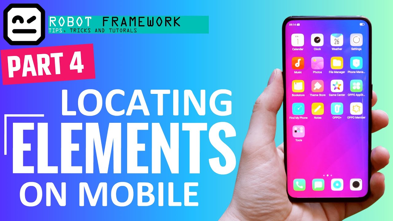 Robot Framework и Appium — поиск элементов в интерфейсе Android