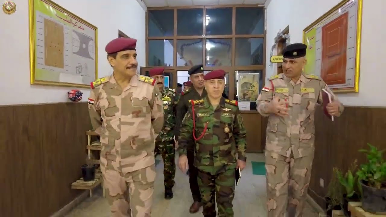 رئيس أركان الجيش يزور دائرة التدريب والمديريات المرتبطة بها في مجمع باب المعظم