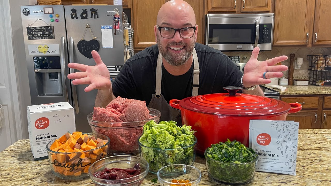 Homemade Dog Food Recipe 🐶 | Farmer’s Dog DIY Nutrient Mix (Vet-Designed & Balanced)