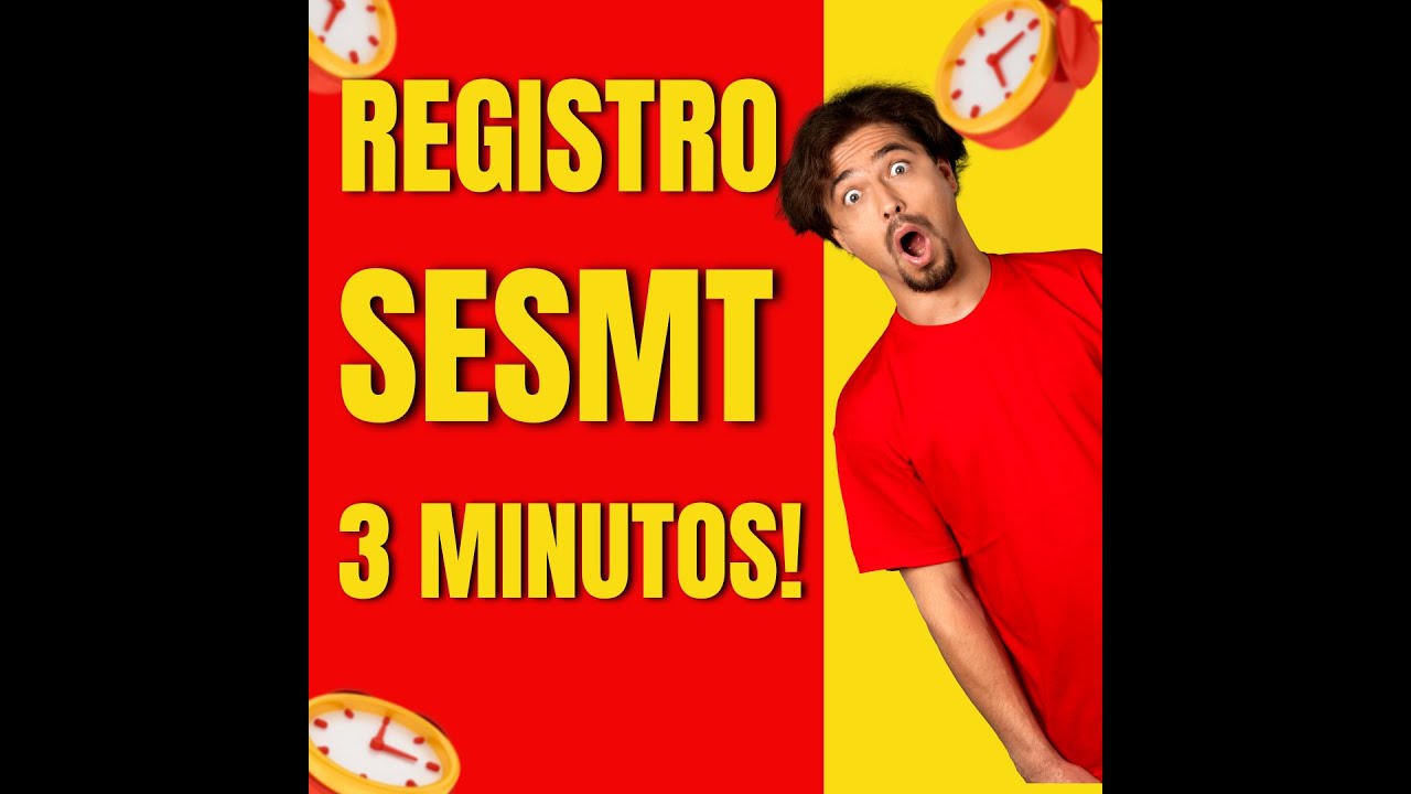 Cadastro de SESMT em 3 minutos!