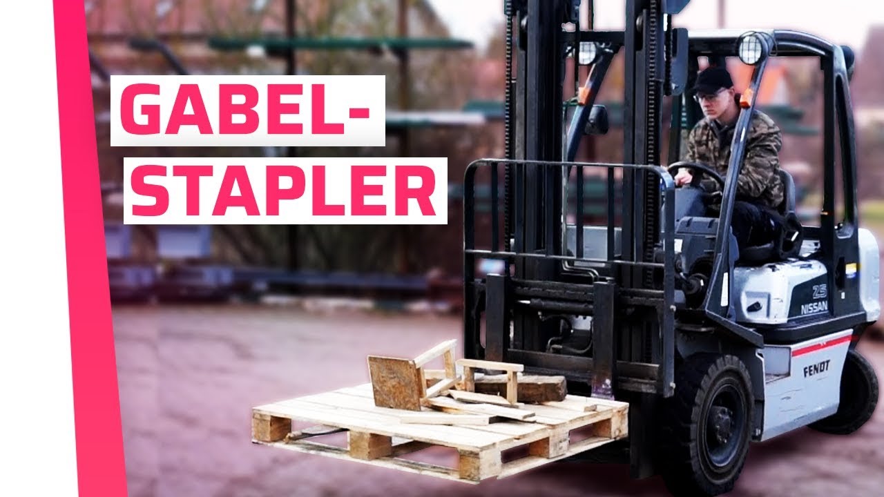 Lehrling VS. Gabelstapler