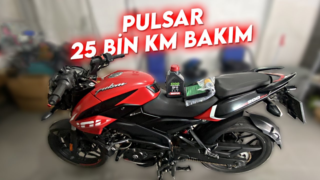 Pulsar NS200 Genel bakımını yapıyoruz | Hava filtresi - yağ filtresi