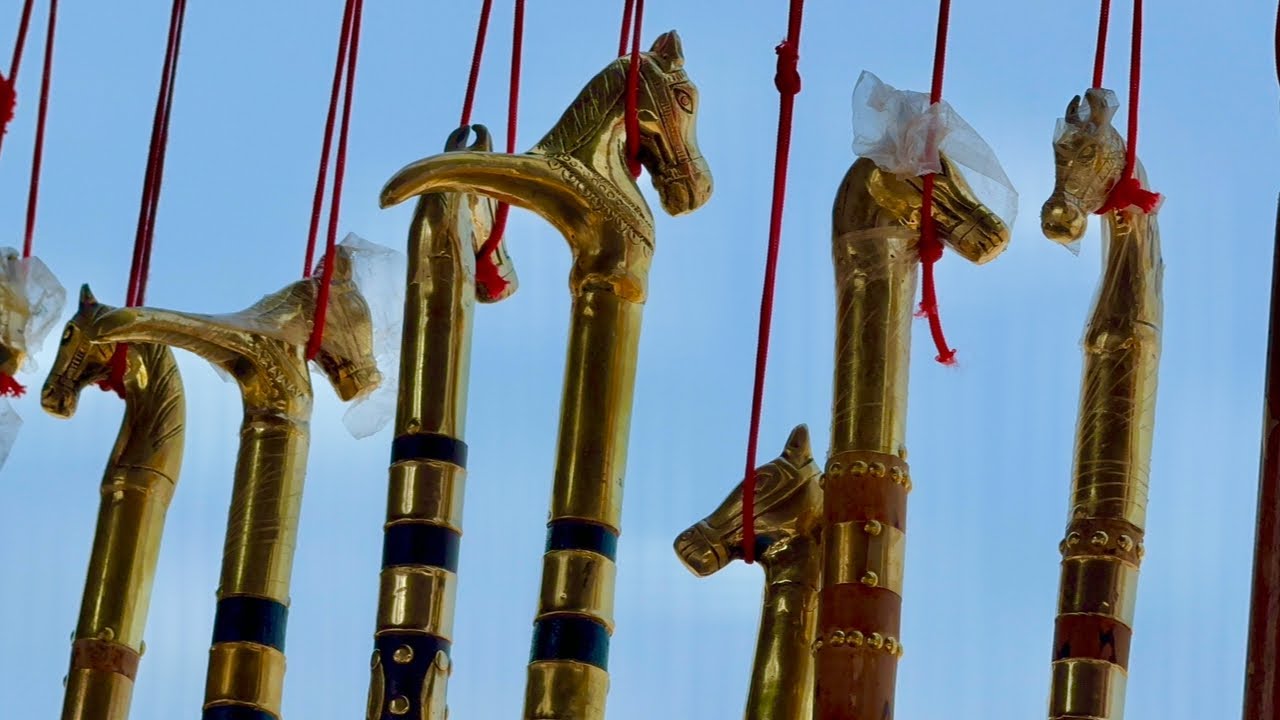 Punjabi Horse Sticks at Jagraon Horse Fair 2024