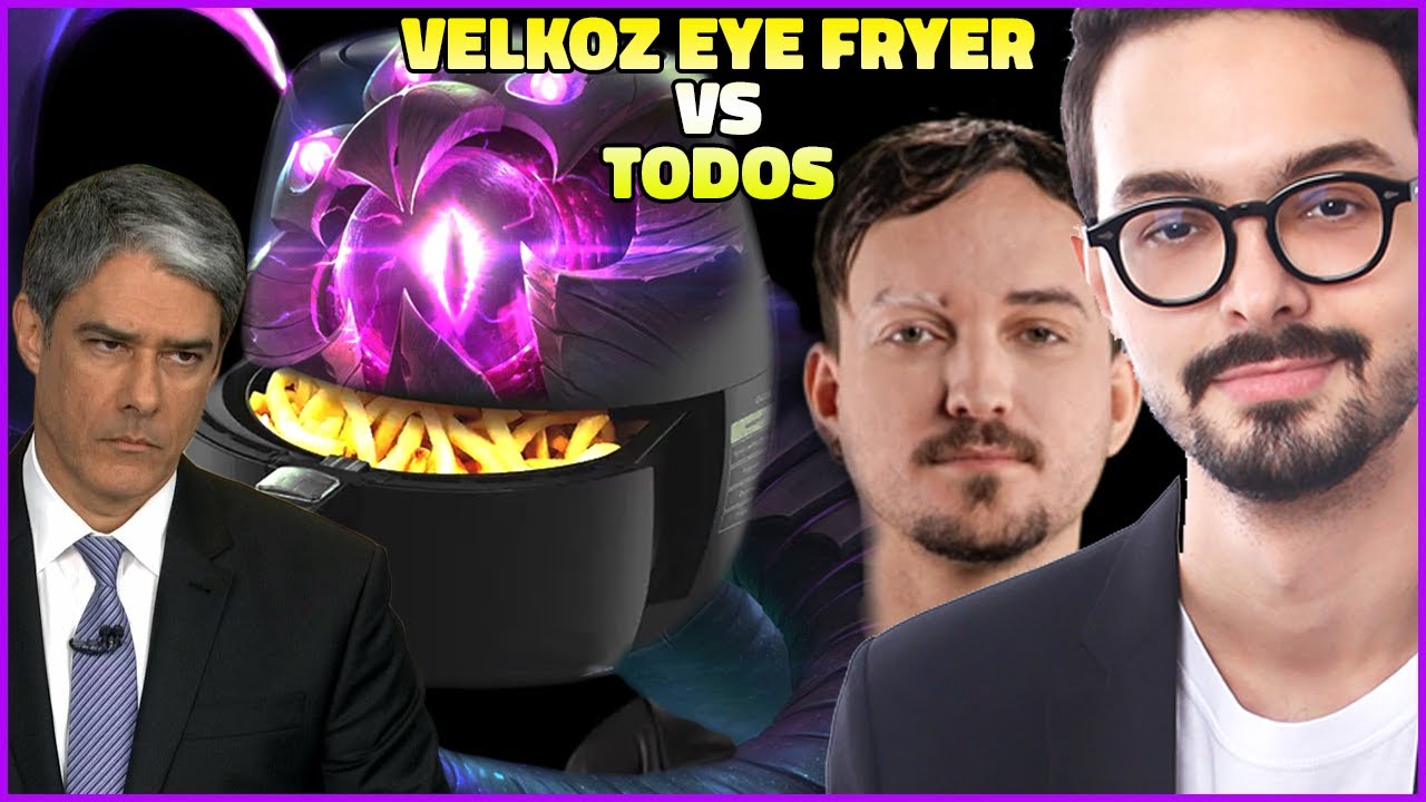 MYLON, MICAO E WILIAM BONNER VS VELKOZ EYE FRYER (PLIM PLIM PLIM 